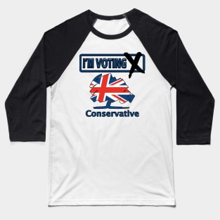 I'm Voting Conservative Baseball T-Shirt